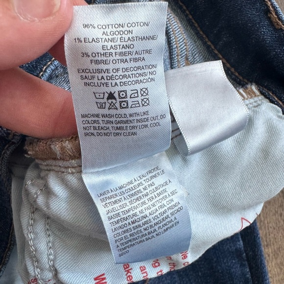 Lucky Brand Jeans. Women’s size 12/31 Ankle. Dark wash. Like new condition! - Picture 6 of 9